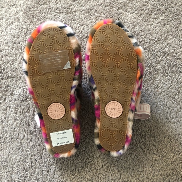 Ugg fluff yeah slides motlee - Picture 4 of 5